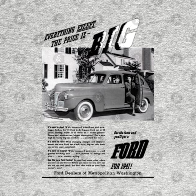 1941 FORD - advert by Throwback Motors